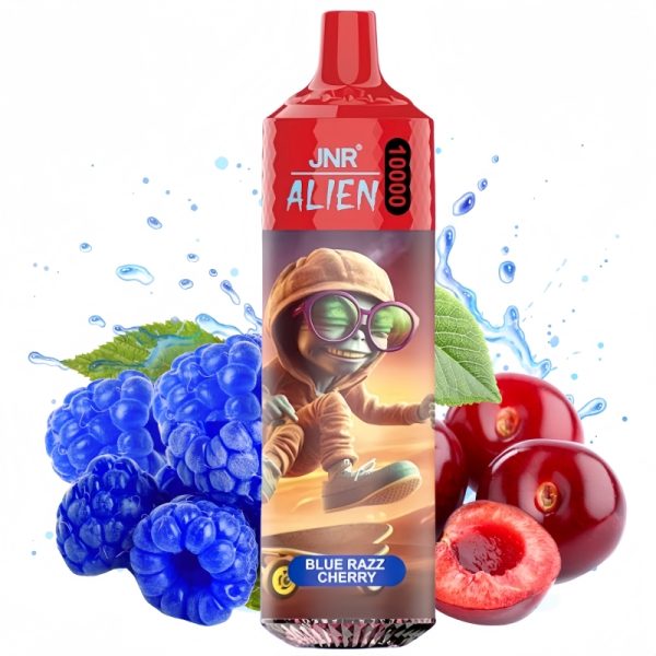 JNR Alien 10000 Blue Razz Cherry 1 - JNR Vape