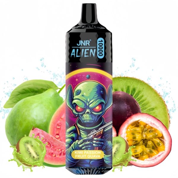 JNR Alien 10000 Kiwi Passion Fruit Guava 1 - JNR Vape