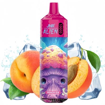 JNR Alien 10000 Peach Ice 1 - JNR Vape