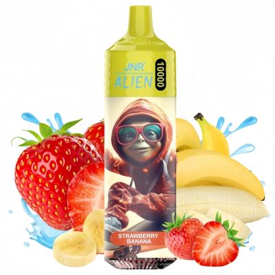 JNR Alien 10000 Strawberry Banana 1 - JNR Vape