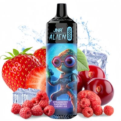 JNR Alien 10000 Strawberry Raspberry Cherry Ice 1 - JNR Vape