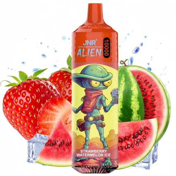 JNR Alien 10000 Strawberry Watermelon Ice 2 - JNR Vape