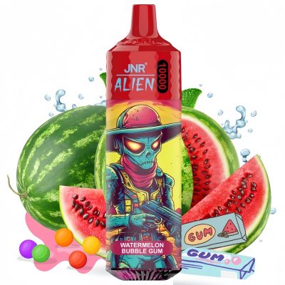 JNR Alien 10000 Watermelon Bubble Gum 1 - JNR Vape
