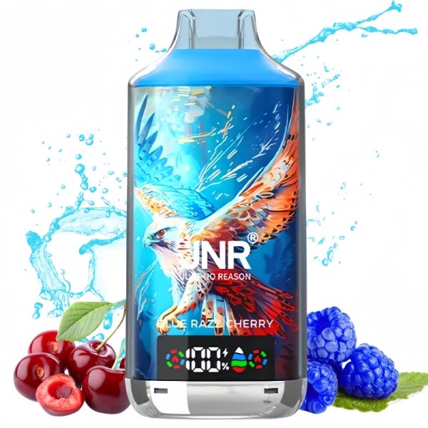 JNR Falcon X 18000 Blue Razz Cherry 1 - Clase Azul Vape
