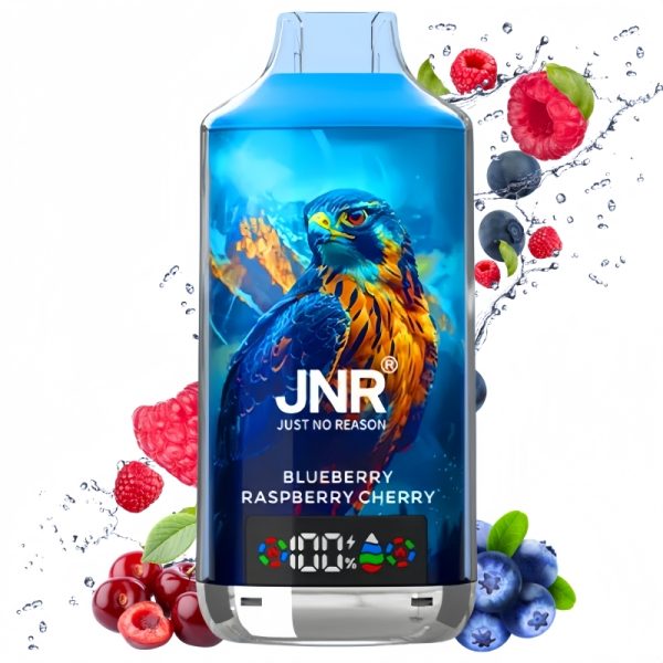 JNR Falcon X 18000 Blueberry Raspberry Cherry 1 - Clase Azul Vape