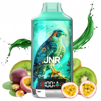 JNR Falcon X 18000 Passion Fruit Kiwi 1 - Clase Azul Vape