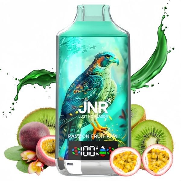 JNR Falcon X 18000 Passion Fruit Kiwi 1 - Clase Azul Vape