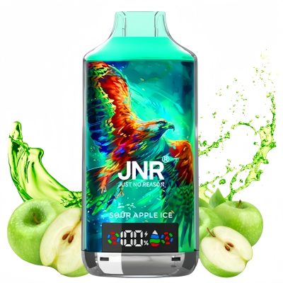 JNR Falcon X 18000 Sour Apple Ice 1 - Clase Azul Vape