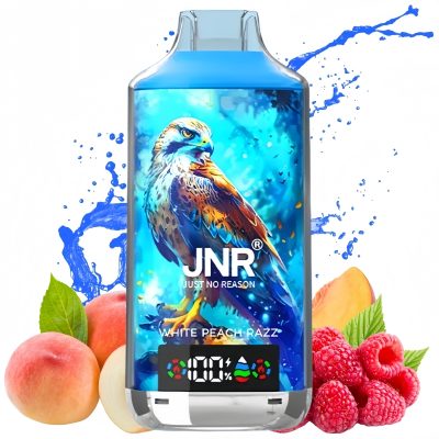 JNR Falcon X 18000 White Peach Razz 1 - Clase Azul Vape