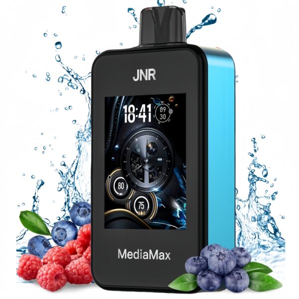 JNR Media Max 40000 Puffs Blueberry Raspberry 1 - Clase Azul Vape