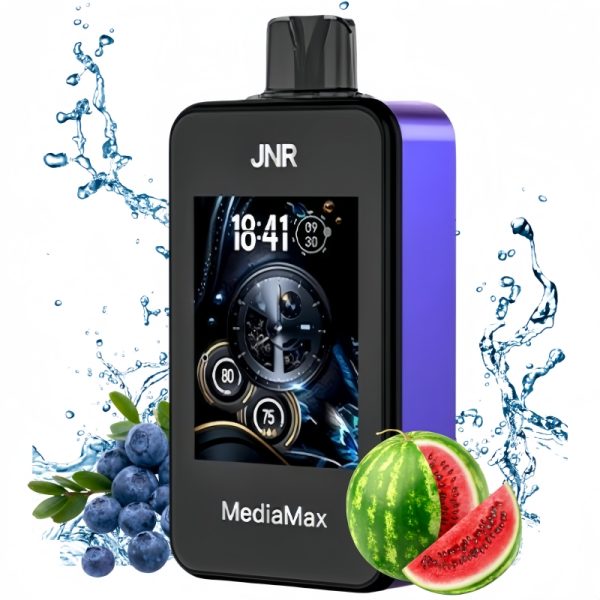 JNR Media Max 40000 Puffs Blueberry Watermelon 1 - Clase Azul Vape