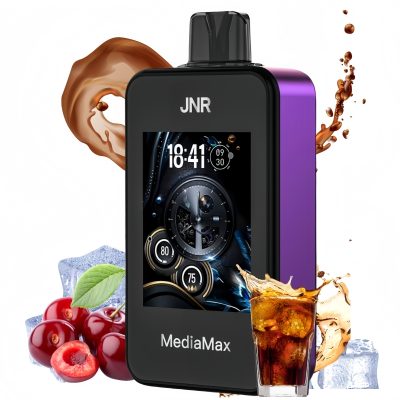 JNR Media Max 40000 Puffs Fizzy Cherry Cola 1 - Clase Azul Vape