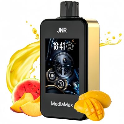 JNR Media Max 40000 Puffs Peach Mango Watermelon 1 - Clase Azul Vape