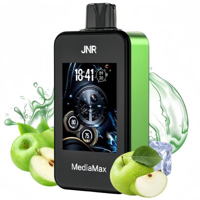 JNR Media Max 40000 Puffs Sour Apple Ice 1 - Clase Azul Vape