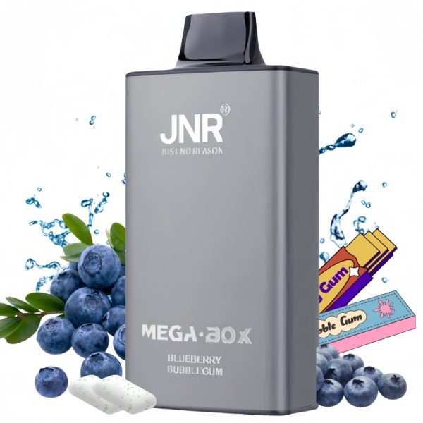 JNR Mega Box 25000 Blueberry Bubblegum 1 - Clase Azul Vape