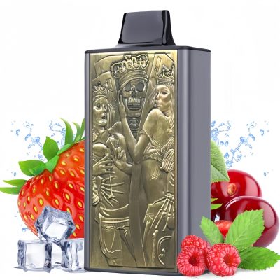 JNR Mega Box 25000 Strawberry Raspberry Cherry Ice 1 - Clase Azul Vape