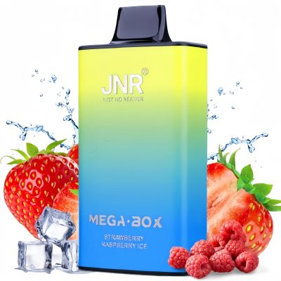 JNR Mega Box 25000 Strawberry Raspberry Ice 1 - Clase Azul Vape