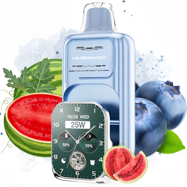 JNR Vape Watch 30000 Blueberry Watermelon 1 - Clase Azul Vape