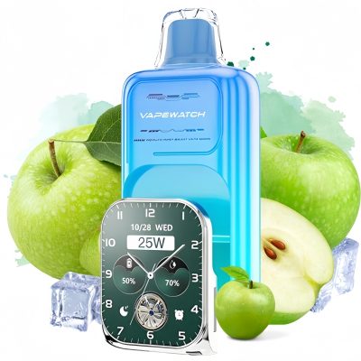 JNR Vape Watch 30000 Sour Apple Ice 1 - Clase Azul Vape