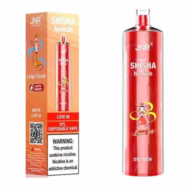 JNR Shisha Hookah 22000 Love 66 - JNR Vape