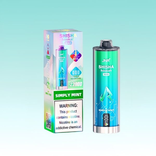 New JNR Shisha Hookah Max 22000 Puffs Rechargeable Disposable Vape Wholesale 4 jpg - JNR Vape